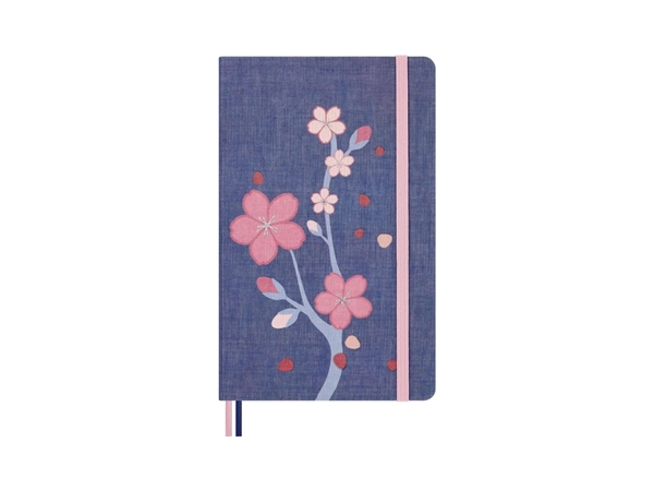 Een Verschijnt 3e week maart - Moleskine Limited Edition Sakura Plain Hardcover Large Notebook koop je bij Moleskine.nl